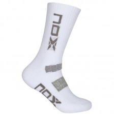 Nox Pro Grey White Socks 1 Pair Nox Pro Grey White Socks 1 Pair