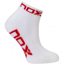 Socks Nox Ankle White Red 1 Pair Socks Nox Ankle White Red 1 Pair