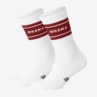 Osaka Colorway Garnet White Socks 2 unites
