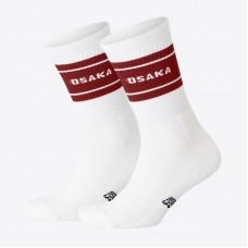 Osaka Colorway Garnet White Socks 2 unites Osaka Colorway Garnet White Socks 2 unites