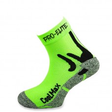 Calcetines Pro Elite Coolmax Verde Fluor 1 Par Calcetines Pro Elite Coolmax Verde Fluor 1 Par