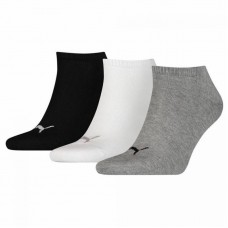 Puma Chaussettes Sneaker Noir Blanc Gris 3 paires Puma Chaussettes Sneaker Noir Blanc Gris 3 paires
