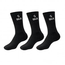 Siux Basic 26 Calzini Alto Shaft Neri 3 paia