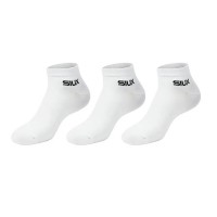 Siux Basic 26 Short Socks White 3 Pairs
