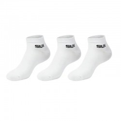 Calcetines Siux Basic 26 Caña Corta Blanco 3 Pares
