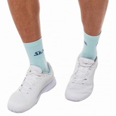 Siux Reveal Chaussettes Mi-mollet Blanc Turquoise 2 Paires Siux Reveal Chaussettes Mi-mollet Blanc Turquoise 2 Paires