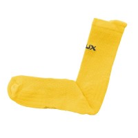 Meias Longas Siux Reveal Branco Amarelo 2 Pares