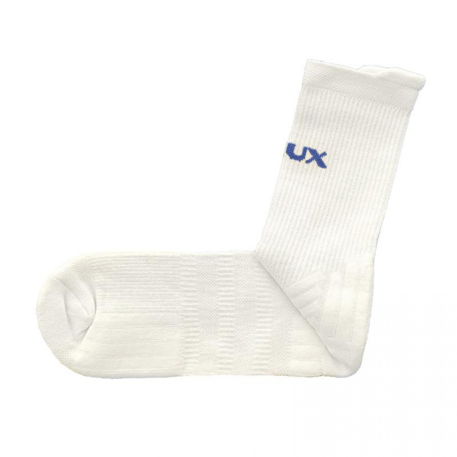 Calcetines Siux Reveal Largos Blanco Azul 2 Pares
