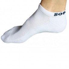 Softee Ankle Socks White 1 Pair