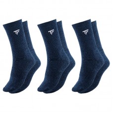 Chaussettes Tecnifibre Classic bleu marine 3 paires