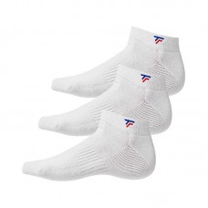 Tecnifibre Low Cut White Socks 3 Units Tecnifibre Low Cut White Socks 3 Units