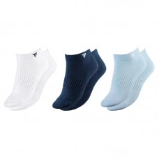 Chaussettes Tecnifibre Low Cut Glacier Blanc Marine 3 paires