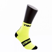 Chaussettes Viper Kait Mid-Black Yellow Cane 1 Paire - Barata Oferta Outlet