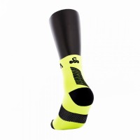 Chaussettes Viper Kait Mid-Black Yellow Cane 1 Paire - Barata Oferta Outlet