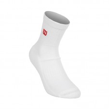 Calcetines Wilson Quarter Top Blanco 3 Peças