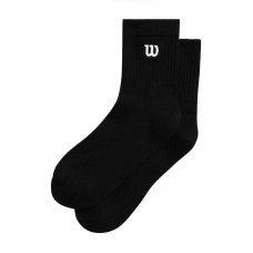 Calcetines Wilson Quarter Top Negro 1 Par