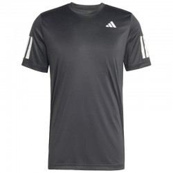 T-shirt noir blanc Adidas Club 3 Bandes