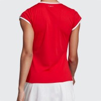 Adidas Club 3 listras Red T-shirt