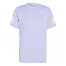 Camiseta Adidas Club 3 Stripes Violeta