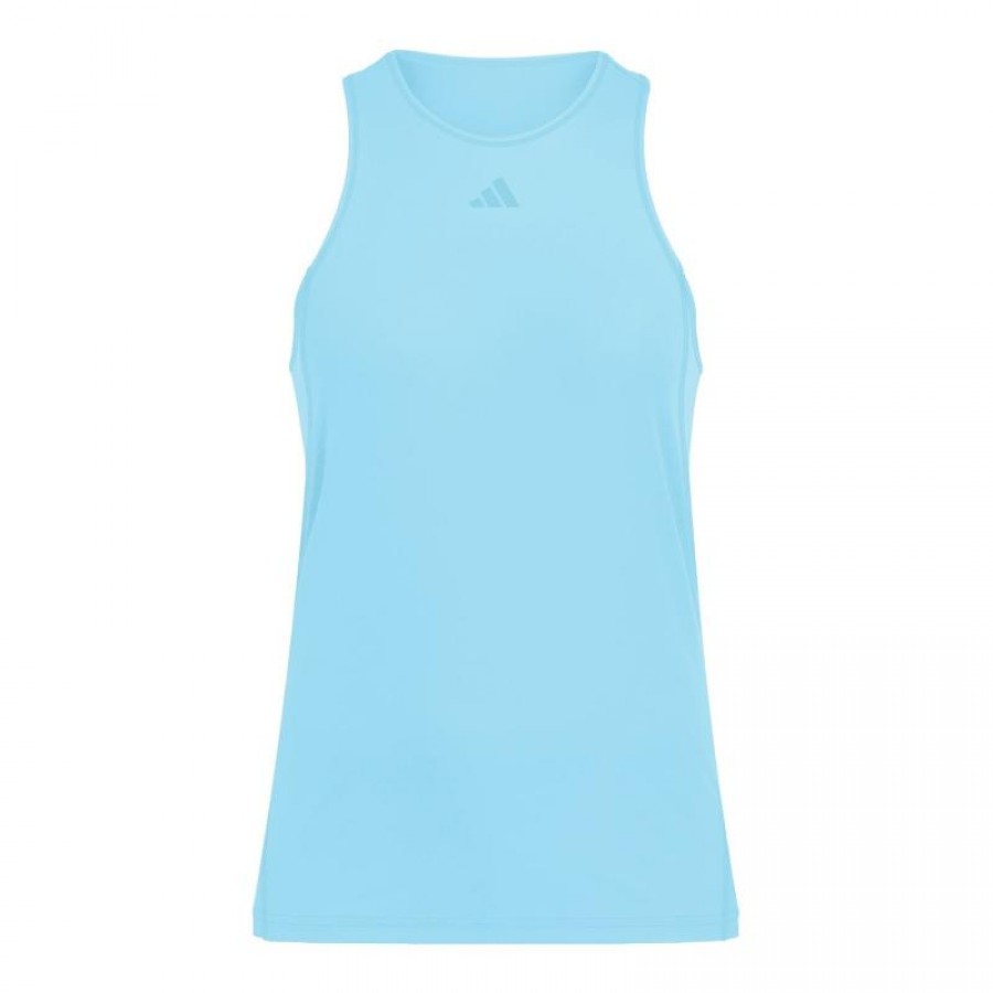 Maglietta femminile Adidas Club Blue Cyan