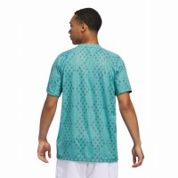 Adidas Club Graphic Teal Blue T-Shirt