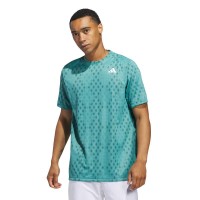 Adidas Club Graphic Teal Blue T-Shirt