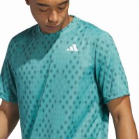 Adidas Club Graphic Teal Blue T-Shirt