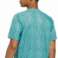Adidas Club Graphic Teal Blue T-Shirt