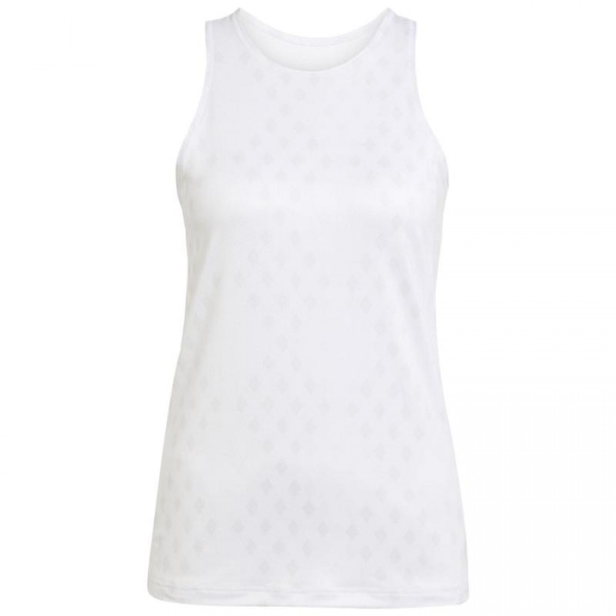 T-shirt femme adidas Club Graphic blanc gris