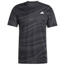 Adidas Club Graphic Black T-Shirt Adidas Club Graphic Black T-Shirt