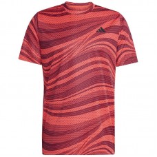 Adidas Club Graphic Red T-Shirt Adidas Club Graphic Red T-Shirt