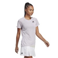 Adidas Club Lavande T-shirt Femmes Noires