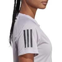 Adidas Club Lavande T-shirt Femmes Noires
