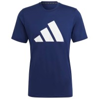 Adidas Essentials Dark Blue White T-shirt