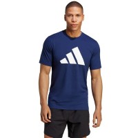 Adidas Essentials Dark Blue White T-shirt