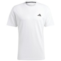 Adidas Essentials Base Bianco Nero Maglietta
