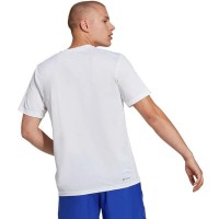 Adidas Essentials Base Bianco Nero Maglietta