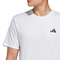 Adidas Essentials Base Bianco Nero Maglietta