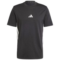 Adidas Essentials Black White T-Shirt