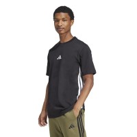 Adidas Essentials Black White T-Shirt