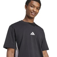 Adidas Essentials Black White T-Shirt