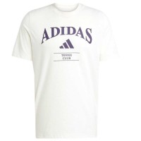 Adidas Heritage Graphic T-shirt Craie Blanc