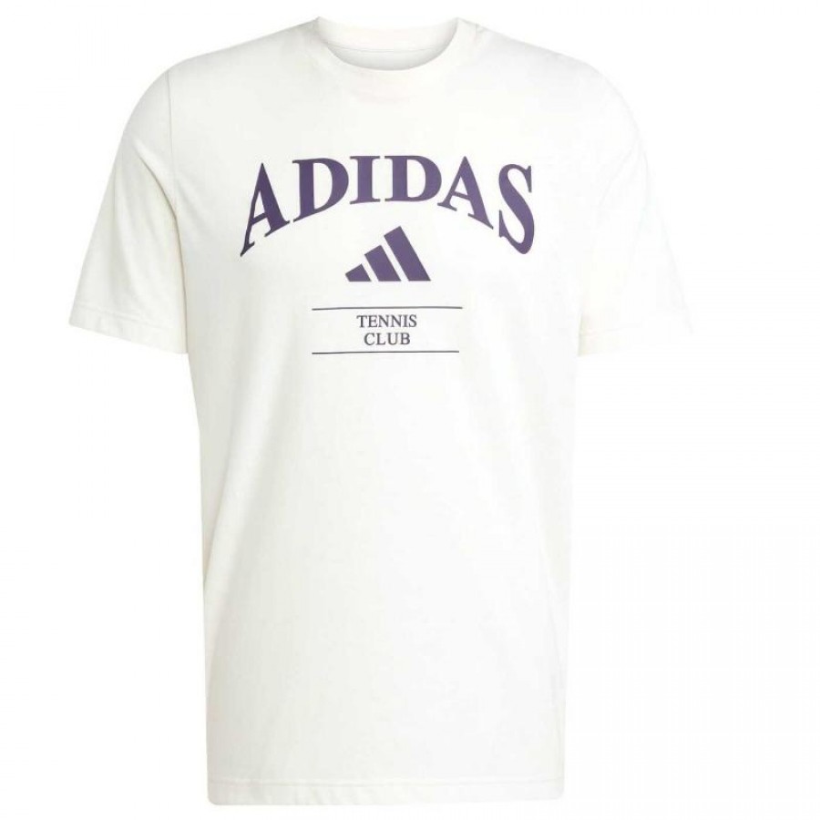 Adidas Heritage Graphic T-shirt Craie Blanc