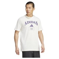 Adidas Heritage Graphic T-shirt Craie Blanc