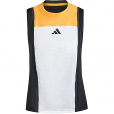 T-shirt Femme Adidas Match Pro Blanc Orange Noir T-shirt Femme Adidas Match Pro Blanc Orange Noir