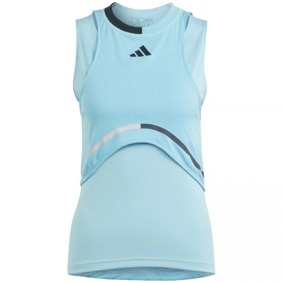 Adidas NYC Match T-shirt Cyan Blue