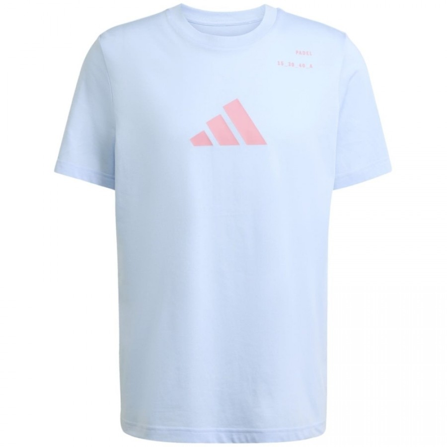 Adidas Padel Graphic Maglietta Azzurra