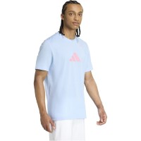 Adidas Padel Graphic Maglietta Azzurra