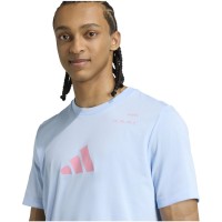 Adidas Padel Graphic Maglietta Azzurra