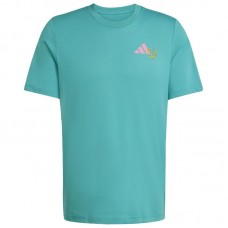 Camiseta Adidas Padel Graphic Azul Teal Camiseta Adidas Padel Graphic Azul Teal